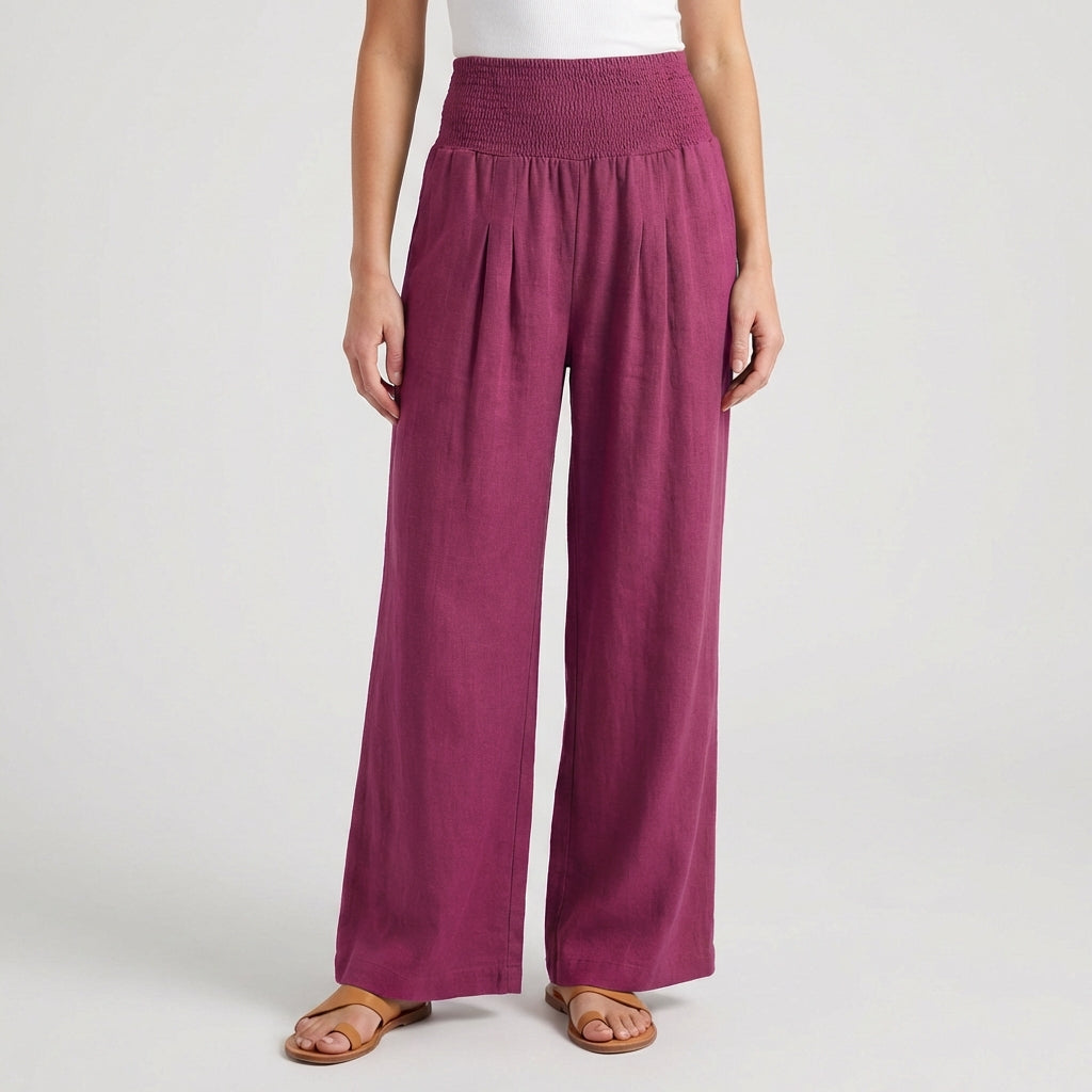 Cindy - Silky Wide-Leg Pants