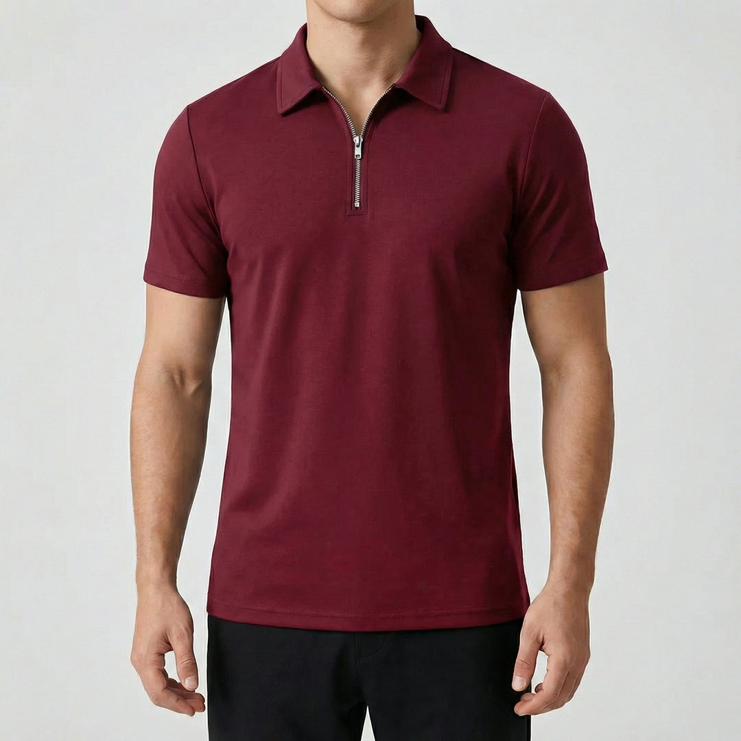 Wyatt - Sleek Cotton Polo