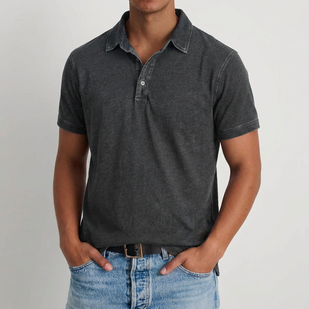 Quinton - Soft Washed Polo