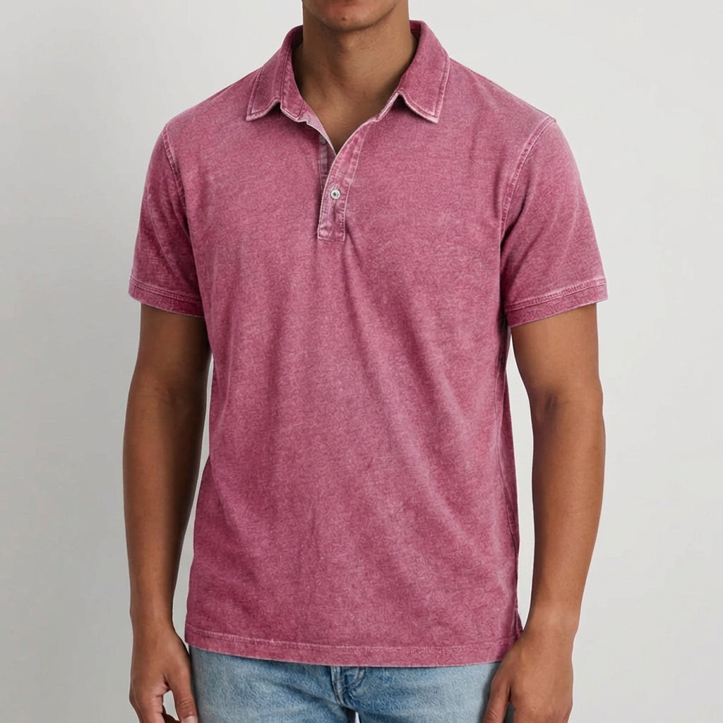 Quinton - Soft Washed Polo