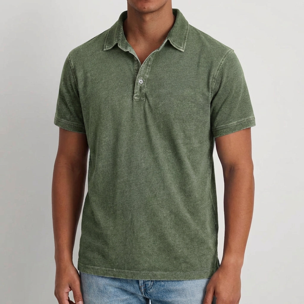 Quinton - Soft Washed Polo