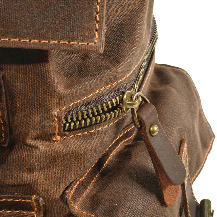 Cameron - Rugged Canvas Backpack
