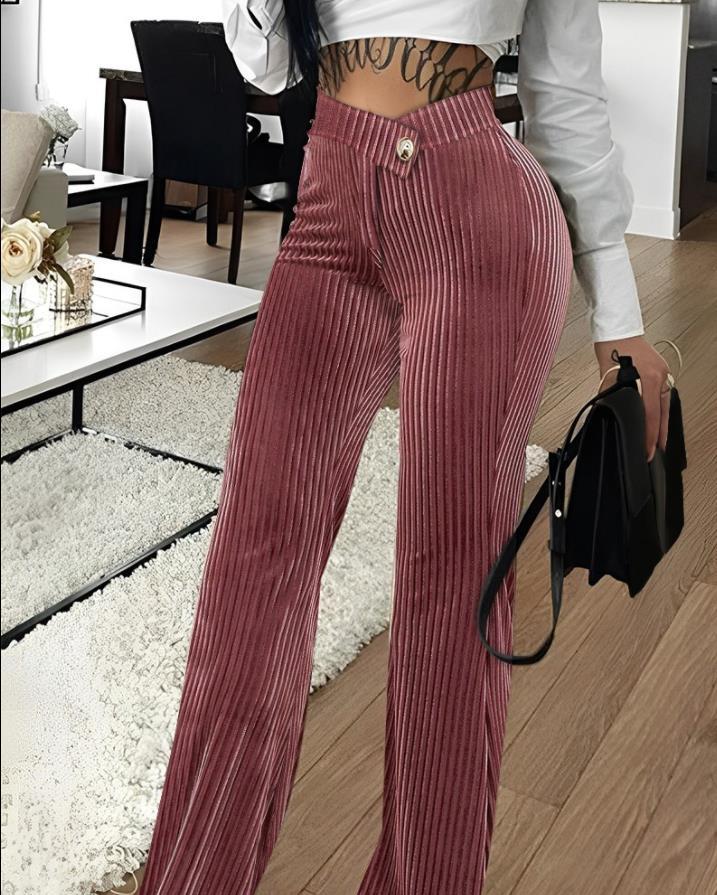 Xenaida - Plush Corduroy Pants