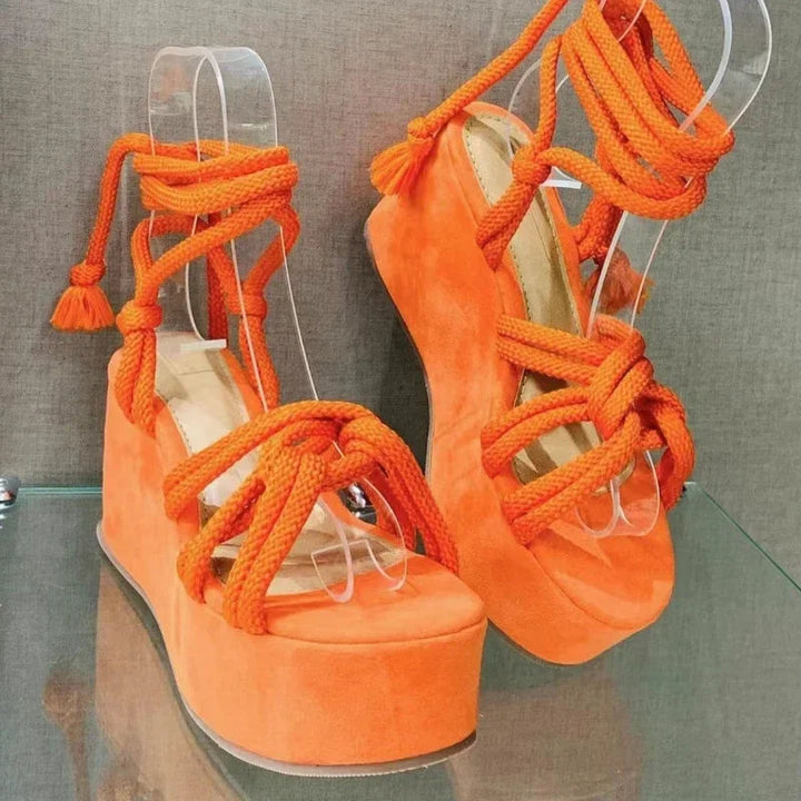 Kimberly - Chic Wedge Sandals