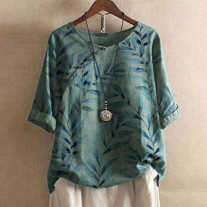 Melody - Airy Leaf Blouse