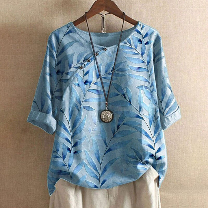 Melody - Airy Leaf Blouse
