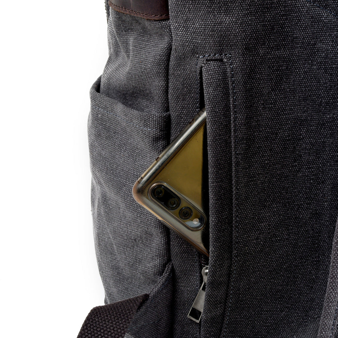 Ellis - Rugged Canvas Backpack
