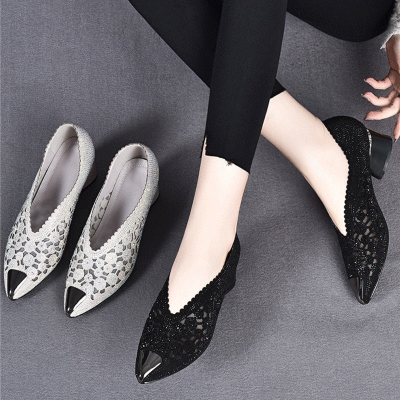 Presley - Elegant Mesh Sandal