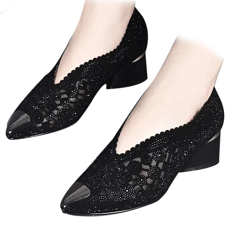 Presley - Elegant Mesh Sandal