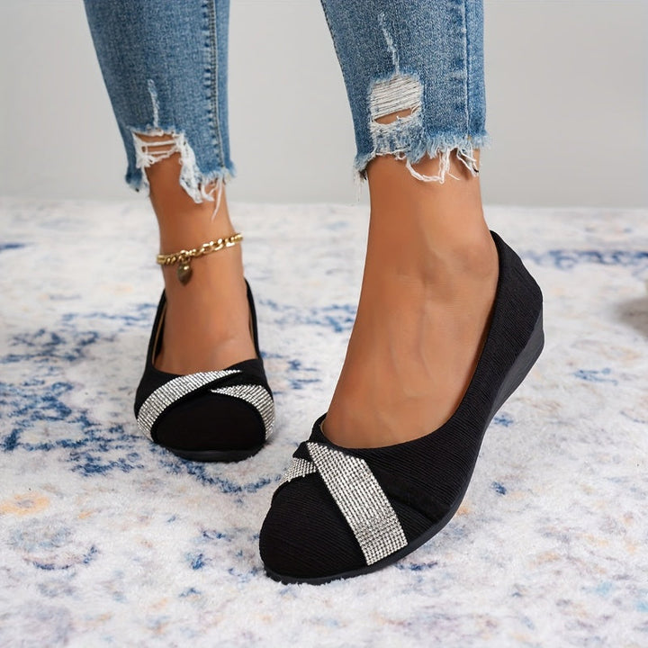 Pearl - Chic Wedge Flats