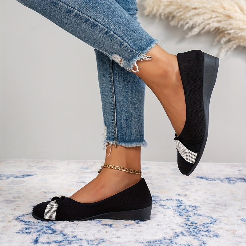 Pearl - Chic Wedge Flats