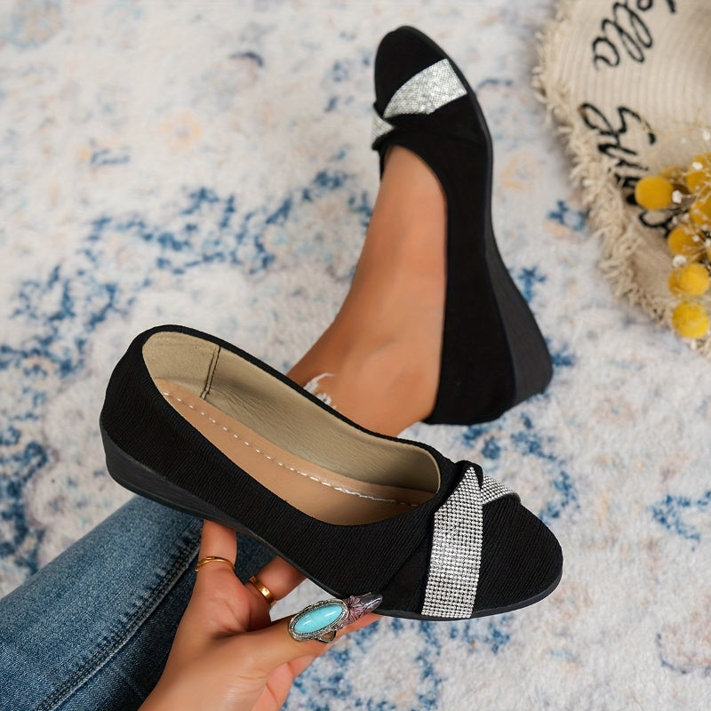 Pearl - Chic Wedge Flats