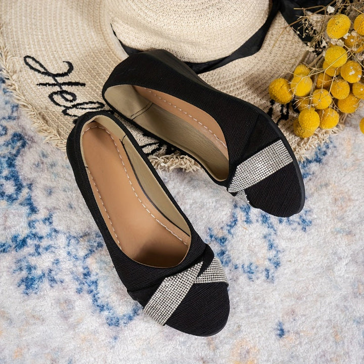 Pearl - Chic Wedge Flats