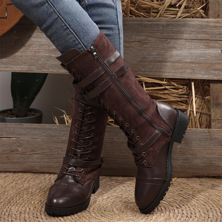 Oriana - Sturdy Combat Boots