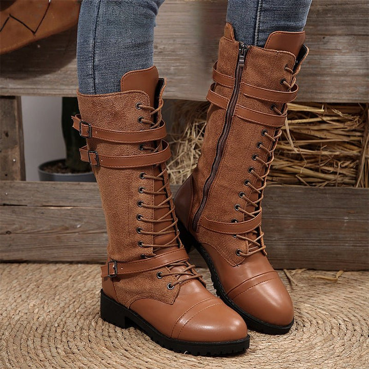 Oriana - Sturdy Combat Boots