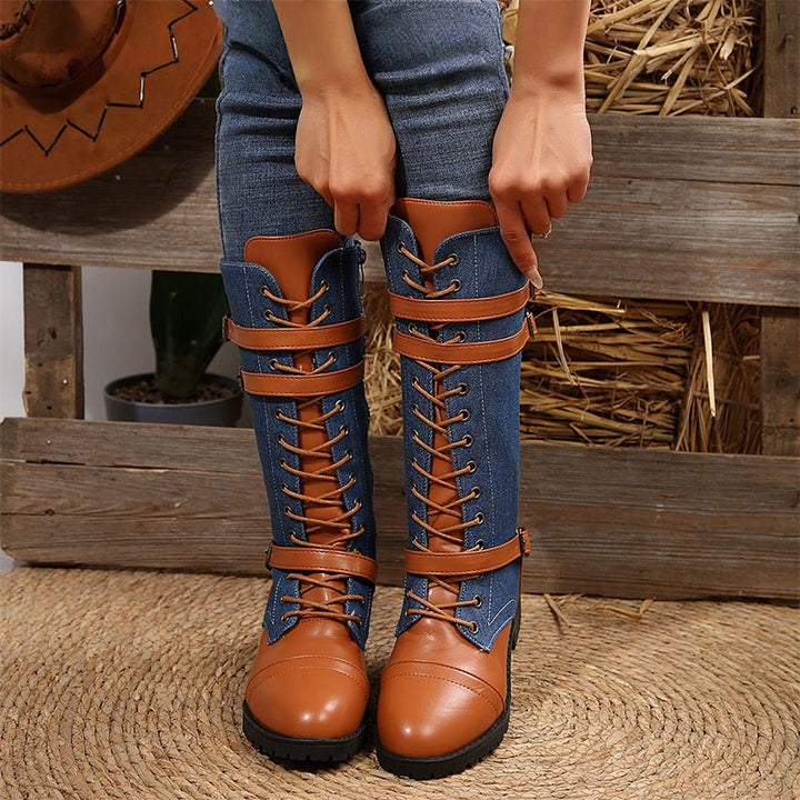 Oriana - Sturdy Combat Boots