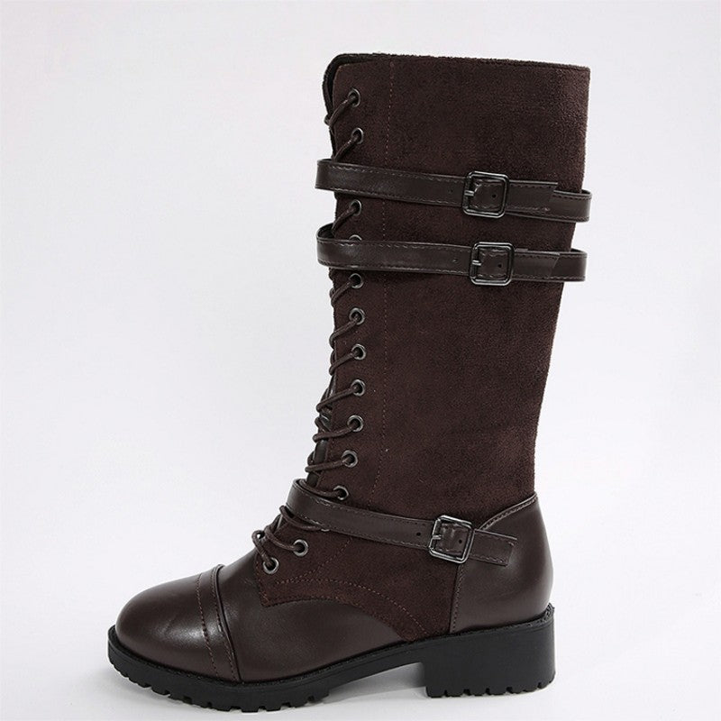 Oriana - Sturdy Combat Boots