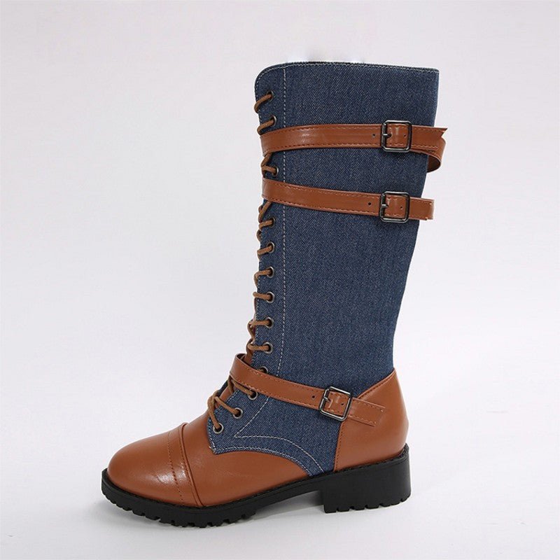 Oriana - Sturdy Combat Boots