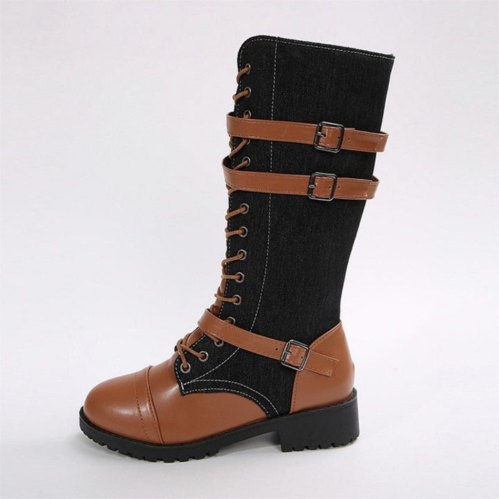 Oriana - Sturdy Combat Boots