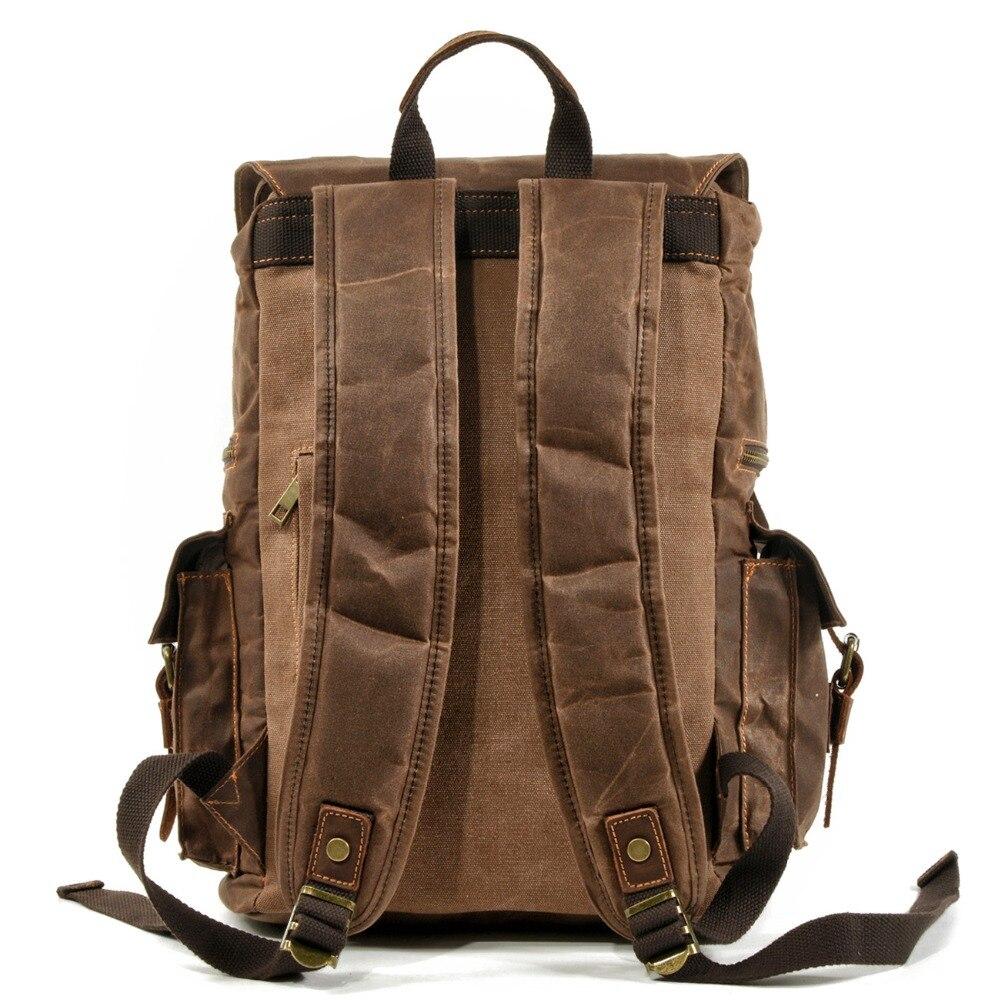 Cameron - Rugged Canvas Backpack