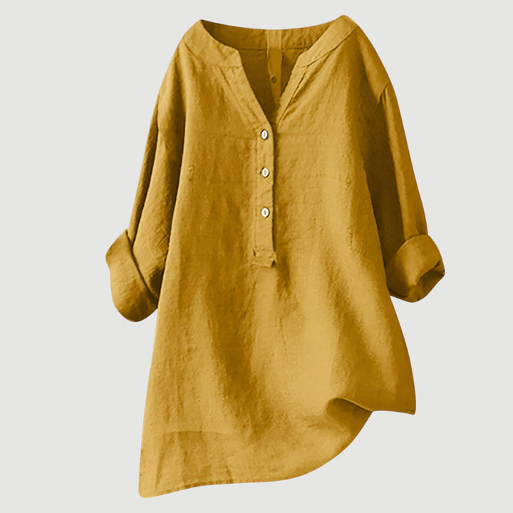 Camila - Effortless Linen Blouse