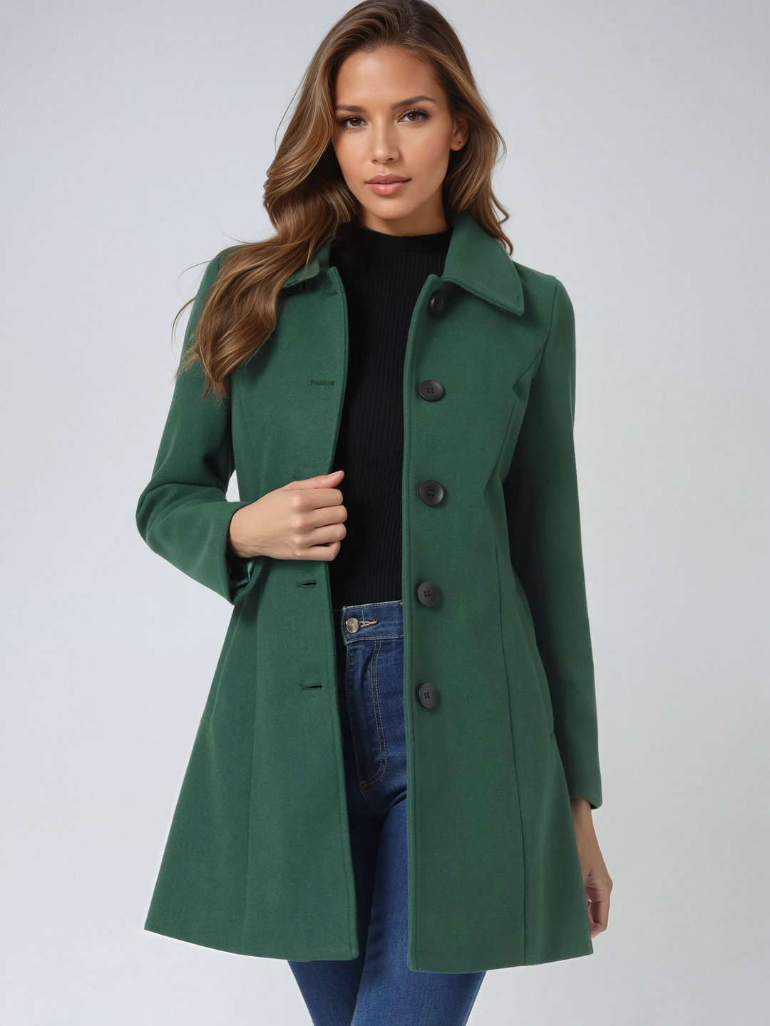 Yvonne - Graceful Wool Coat