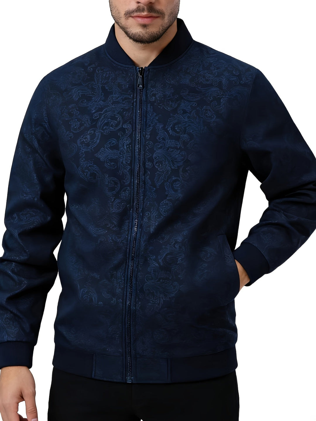 Weston - Sleek Textured Bomber