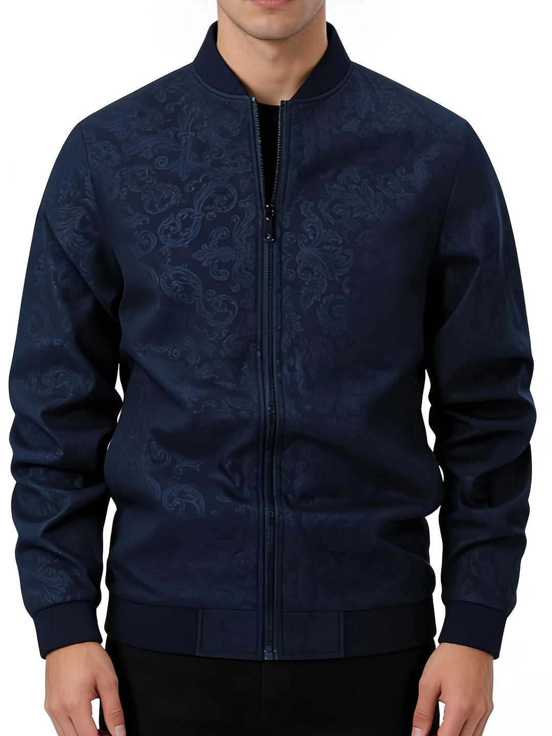 Weston - Sleek Textured Bomber