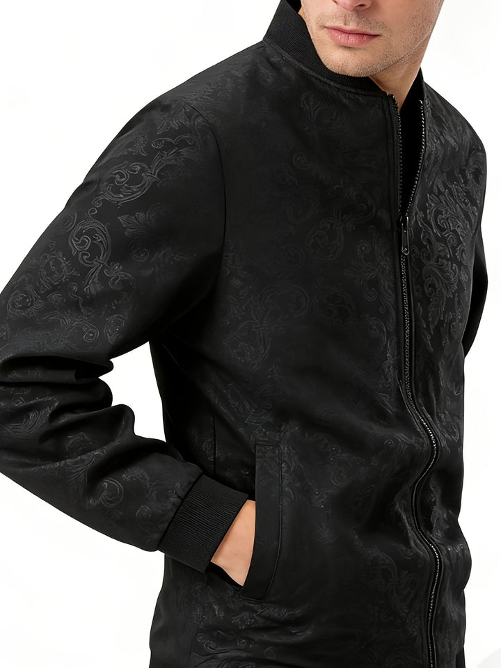 Weston - Sleek Textured Bomber