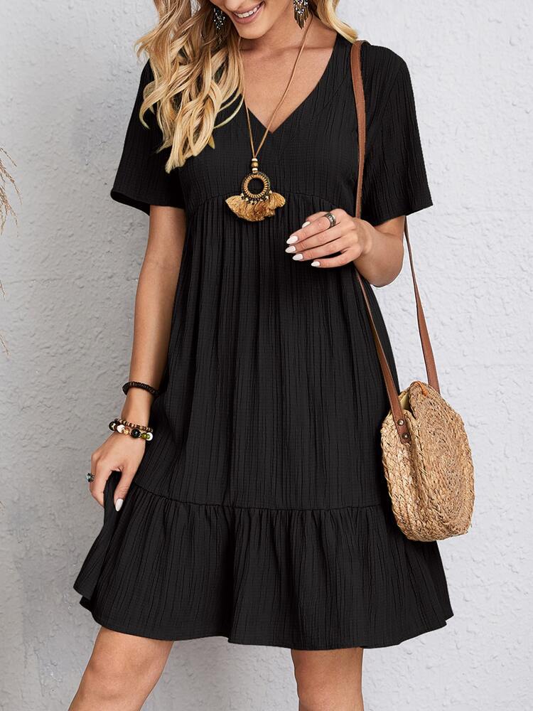 Greta - Soft Textured Dress