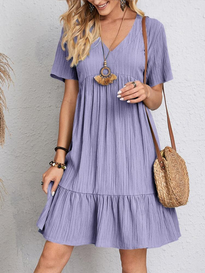 Greta - Soft Textured Dress
