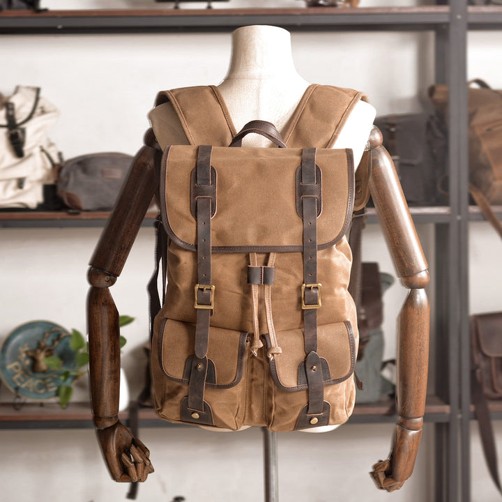 Grayson - Sturdy Canvas Backpack