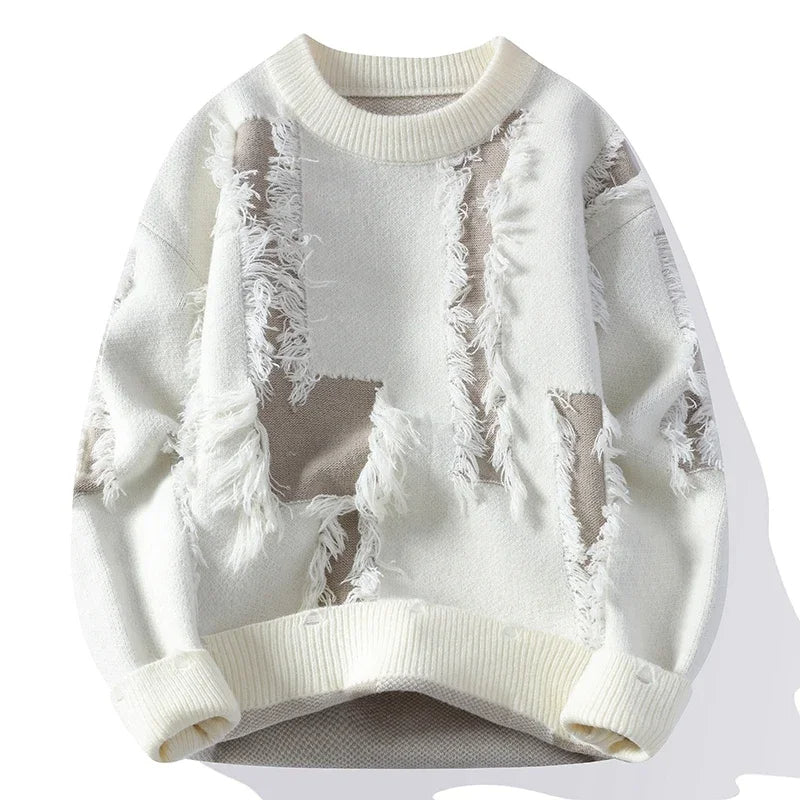 Vincent - Cozy Distressed Sweater