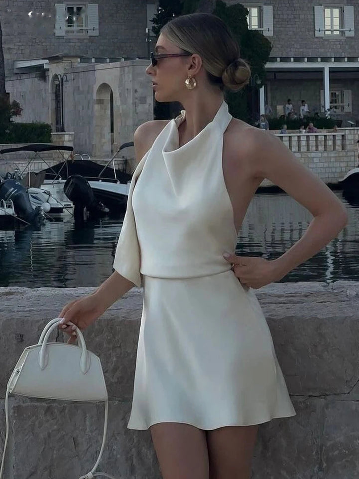 Alexis - Sleek Silk Dress