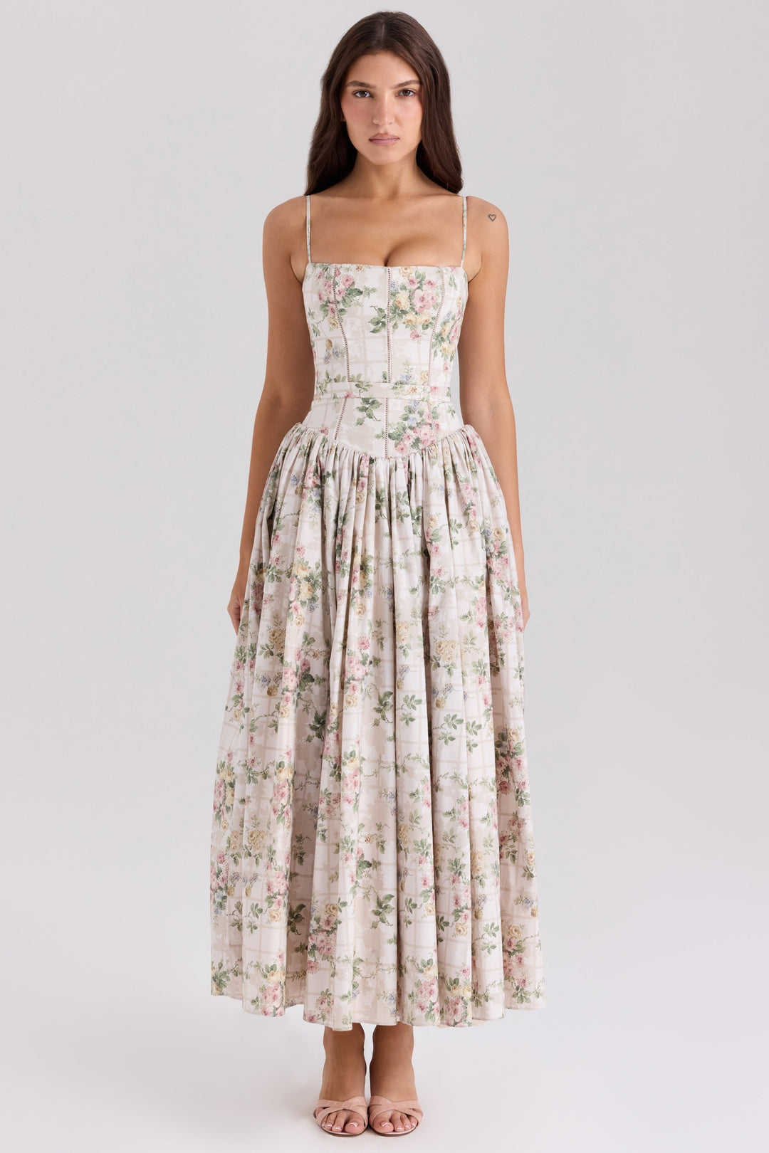 Georgia - Elegant Floral Dress