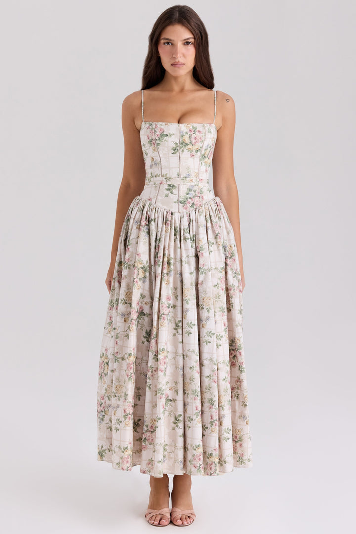Georgia - Elegant Floral Dress