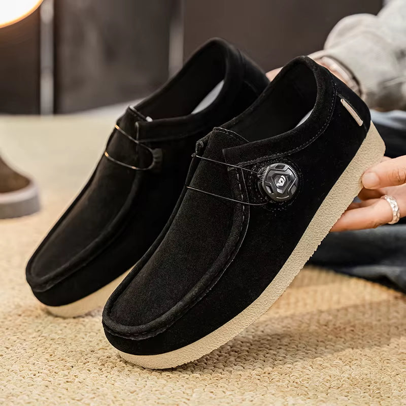Irving - Relaxed Suede Loafers